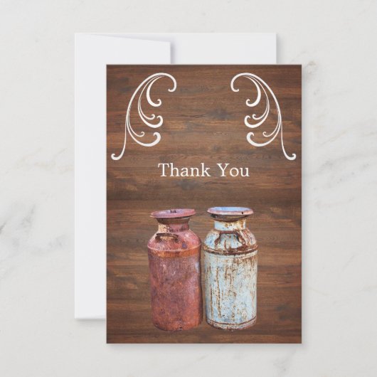 Stemblikjes Boerderij Bedankkaart (Voorkant)