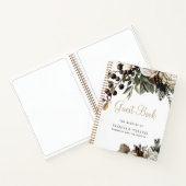 Stembloem in het gastenboek notitieboek (Binnen)