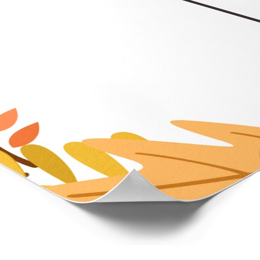 Stembord pomkin poster (Hoek)