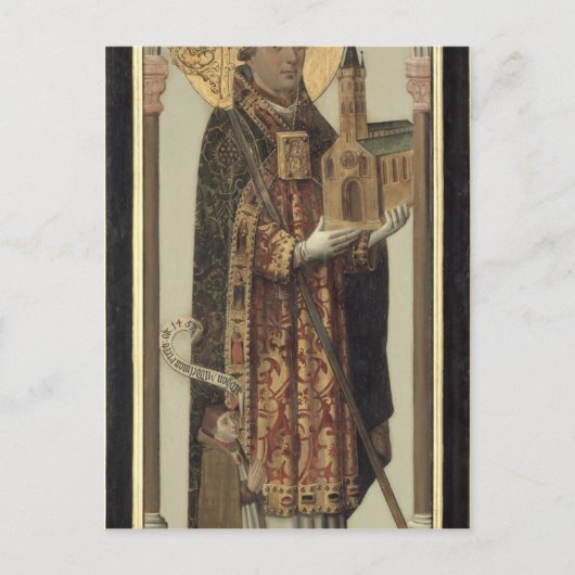 Stembord Sint Ansgar, 1457 Briefkaart (Voorkant)