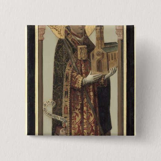 Stembord Sint Ansgar, 1457 Vierkante Button 5,1 Cm (Voorkant)