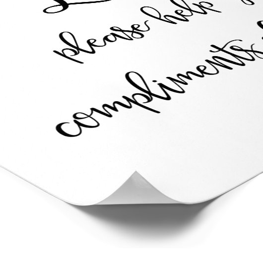 Stembord voor badkamer | Dames Poster (Hoek)