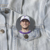 Stembridge W2007Mok, Furman Baseball, 2006-2007 Ronde Button 7,6 Cm (In situ)