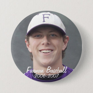 Stembridge W2007Mok, Furman Baseball, 2006-2007 Ronde Button 7,6 Cm