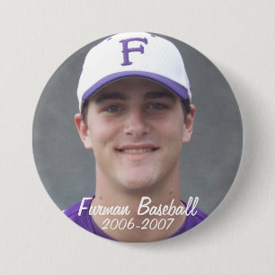 Stembridge W2007Mok, Furman Baseball, 2006-2007 Ronde Button 7,6 Cm