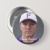 Stembridge W2007Mok, Furman Baseball, 2006-2007 Ronde Button 7,6 Cm (Voorkant /achterkant)