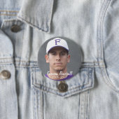 Stembridge W2007Mok, Furman Baseball, 2006-2007 Ronde Button 7,6 Cm (In situ)