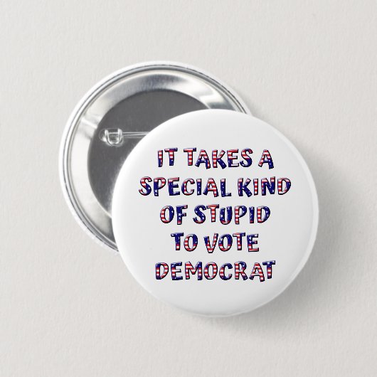 Stembriefjes / spelden / Buttonnen Ronde Button 5,7 Cm (Voorkant /achterkant)