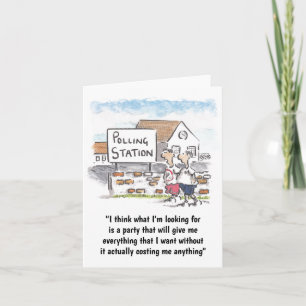 Stemdag Groeten Kaart