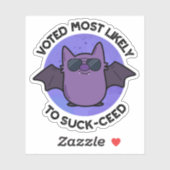 Stemde het meest waarschijnlijk om te zuigen van g sticker (Vel)