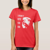 Stemde niet voor Trump T-shirt (Voorkant)
