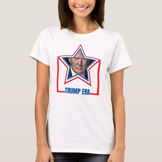 Stemfoto Trump-tijdperk T-shirt (Voorkant)