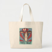 Stemgeit! Grote Tote Bag (Voorkant)