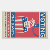 Stemgerechtigde Stickers (Voorkant)