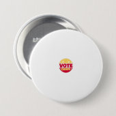 Stemhoofden Stemming 2020 Verkiezing 2020 Stemming Ronde Button 7,6 Cm (Voorkant /achterkant)