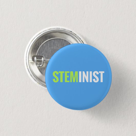 STEMinist Button (Voorkant /achterkant)
