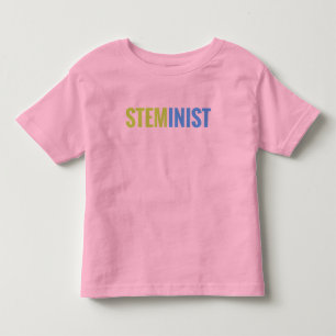 STEMinist Girls' Ringer T-shirt