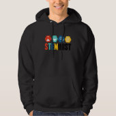Steminist Grafische Coder Programmeur Computer Gee Hoodie (Voorkant)