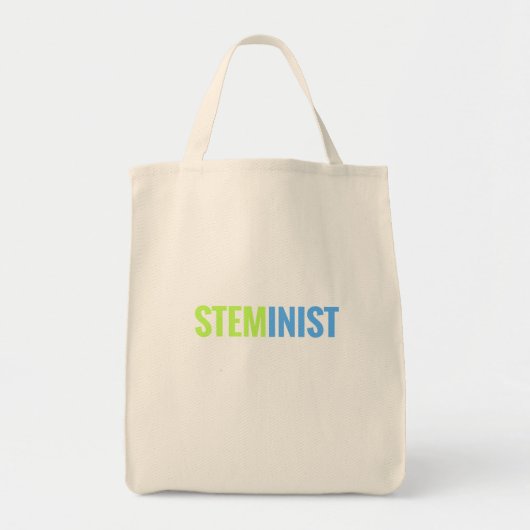 STEMinist Grocery Tas (Voorkant)