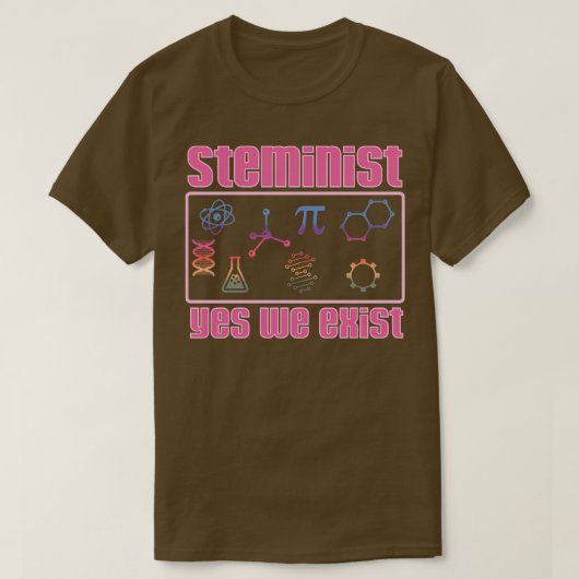 Steminist Ja We Bestaan T-shirt (Design voorkant)