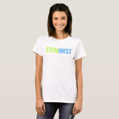 STEMinist Jersey T-shirt (plus grootte) (Voorkant volledig)