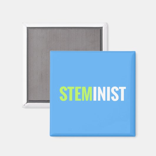 STEMinist magneet (Voorkant / Achterkant)