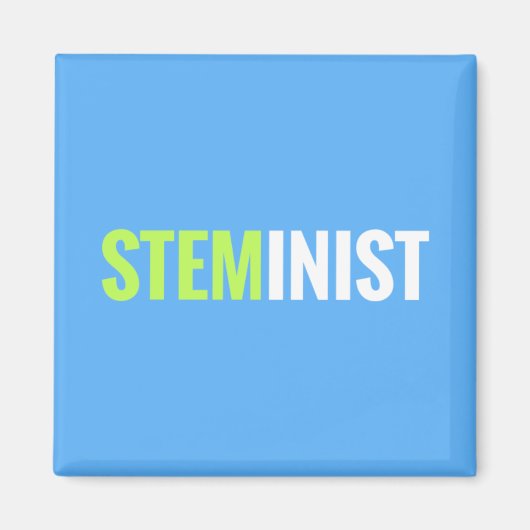 STEMinist magneet (Voorkant)