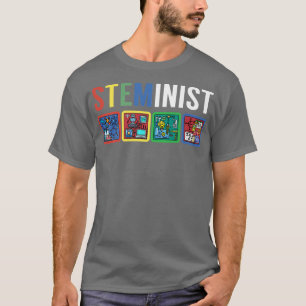 Steminist Science Technology Engineering Wiskunde T-shirt