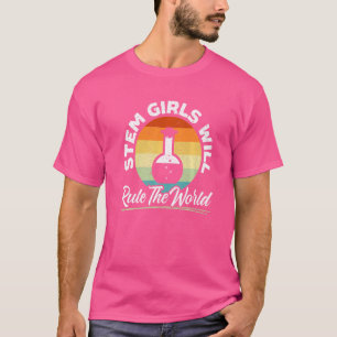 Steminist Techniek Bioloog Wetenschap Wiskunde Les T-shirt