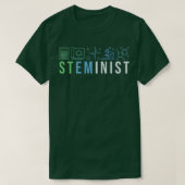 Steministische Shirt Science Technology Codering S (Design voorkant)