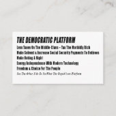 Stemkaart Informatiekaartje (Voorkant)