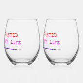 STEMLESS GLASSES studio miiri Wijnglas Zonder Voet (Links)