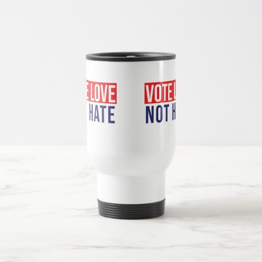Stemliefde niet haten reisbeker (Center)