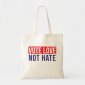 Stemliefde niet haten tote bag (Voorkant)