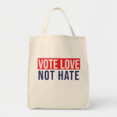 Stemliefde niet haten tote bag (Voorkant)