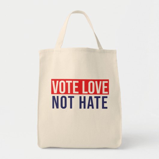 Stemliefde niet haten tote bag (Voorkant)