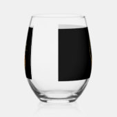 Stemloos wijnglas wijnglas zonder voet (Rechts)