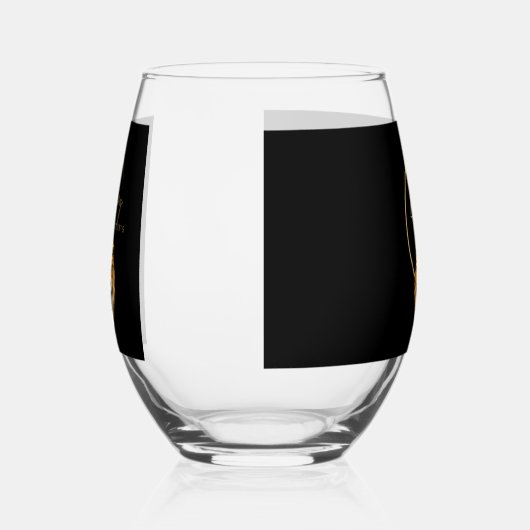 Stemloos wijnglas wijnglas zonder voet (Rechts)