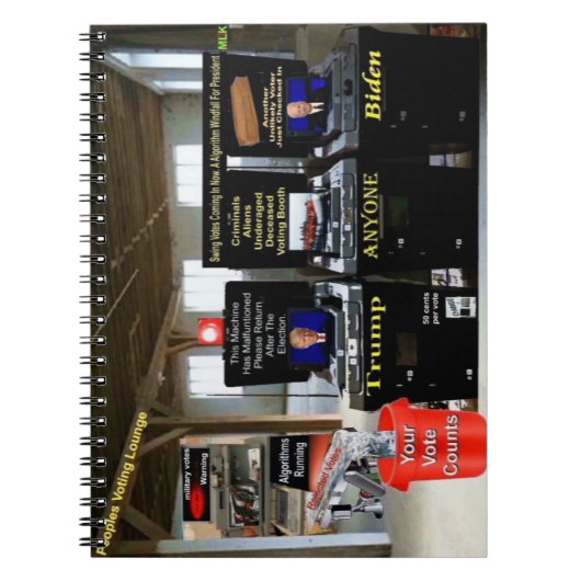 Stemlounge volken notitieboek (Voorkant)