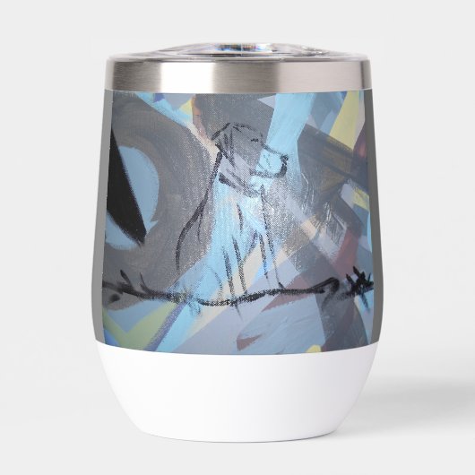 Stemloze wijndroogtrommel (Voorkant)