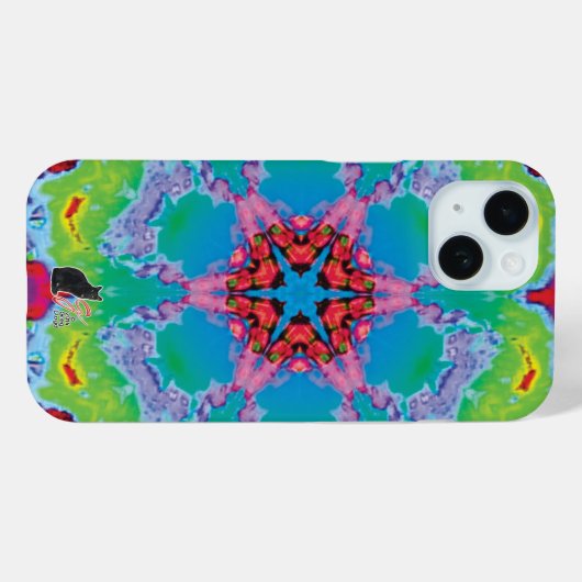 Stemma Kaleidoscope Case-Mate iPhone Case (Achterkant (horizontaal))