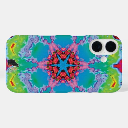 Stemma Kaleidoscope Case-Mate iPhone Case (Achterkant (horizontaal))