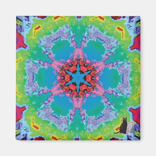 Stemma Kaleidoscope Magnet (Voorkant)