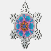 Stemma Kaleidoscope Snowflake Ornament (Rechts)