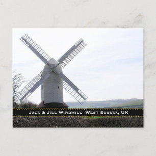 Stemmelaar: Jack & Jill Sussex Briefkaart UK