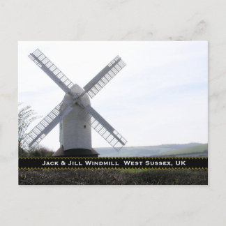 Stemmelaar: Jack & Jill Sussex Briefkaart UK