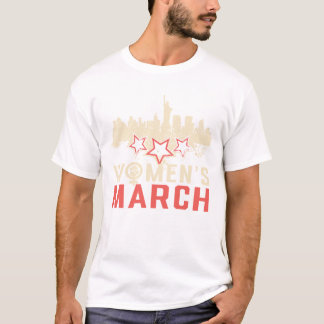 Stemmen achter het masker: Women's March Shop T-shirt