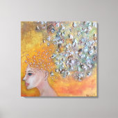 Stemmen Angst Canvas Print (Voorkant)