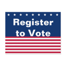 Stemmen bij patriottische sterren en strepen