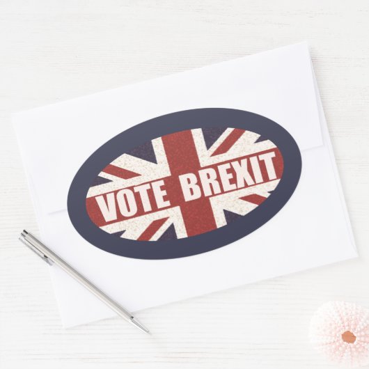 Stemmen Brexit Stickers (Envelop)